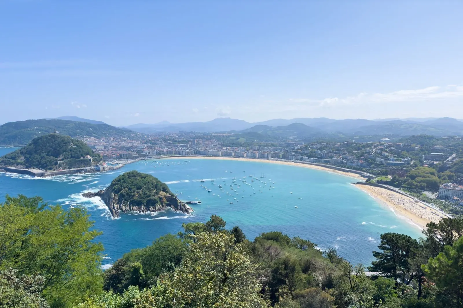 La bahía de La Concha, Donostia-San Sebastián